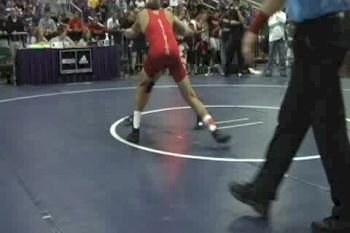 119lbs Zak Moore Apalachee -GA v. Dominic Parisi Jay M. Robinson -NC