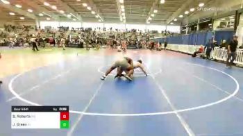 220 lbs Consi Of 32 #2 - Shane Roberts, WV vs Jaiden Green, NY