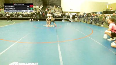 125-J lbs Consi Of 16 #2 - Declan Witt, Team 209 vs Lucas Paula, Olympic