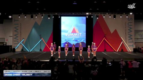 Grand Cheer - Majesty [2026 L1 Youth - Flex - D2 - Small Day 2] 2026 The Youth Summit