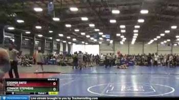 130 lbs Round 2 (6 Team) - Cooper Dietz, PA White vs Connor Stephens, Minion White