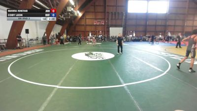 100 lbs Rr Rnd 3 - Mawia Khetab, Journeymen vs Coby Leon, Southside