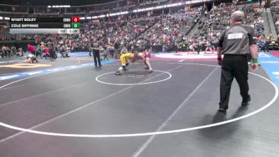 157-4A Champ. Round 1 - Cole Siffring, Coronado vs Wyatt Boley, Cheyenne Mountain