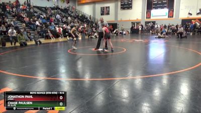 N-6 lbs Cons. Round 1 - Chase Paulsen, DC Elite vs Jonathon Pahl, LMWC