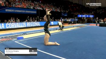 McKenna Singley - Floor, Oregon State - 2019 NCAA Gymnastics Regional Championships - Oregon State