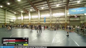 96 lbs Quarterfinal - Jayden Davidson, Utah vs Darion Johnson, Oregon