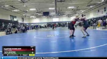 285 lbs Cons. Round 4 - Tate Bosman, White Bear Lake Area vs Clayton Danielson, Grand Rapids