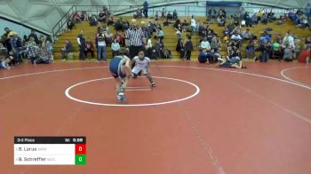 70 lbs 3rd Place - Braeden Larue, Burgettstown vs Blake Schreffler, Butler