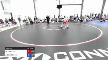 63 kg Consolation - Walker Turley, Virginia Team Predator #2 vs Joshua Brunelle, Doughboy Blue