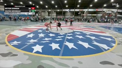 197 lbs Round 1 - Colton Archibald, No Team vs Deyton Johnson, Unattached