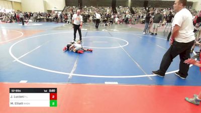 52-B lbs Quarterfinal - Jace Luciani, F.L.O.W. vs Maverick Elliott, Mat Assassins