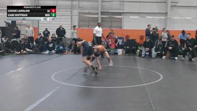 84 lbs Round 5 (10 Team) - Logan Lakhlani, Kardiac Kidz vs Liam Huffman, Neighborhood Wrestling