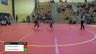 100 lbs Round 5 - Sophia Soumphonphakdy, Sarbacker Wrestling Academy vs Olivia Soumphonphakdy, Sarbacker Wrestling Academy