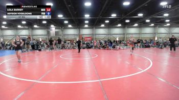 60 kg Rr Rnd 4 - Faith Burgess, Michigan Wrestling Academy - GHSE vs Ava Dietrich, Primus WC - GHSE