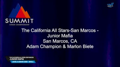 The California All Stars-San Marcos - Junior Mafia [2025 L5 Junior Coed - Small Semis] 2025 The Summit
