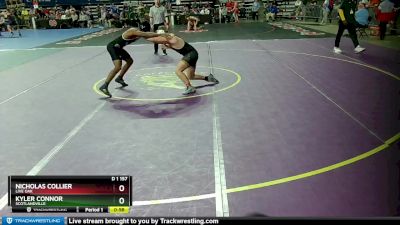 D 1 157 lbs Cons. Round 1 - Kyler Connor, Scotlandville vs Nicholas Collier, Live Oak