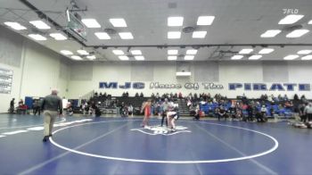 141 lbs Quarterfinal - Chase Claassen, Santa Rosa College vs August Bentley, Skyline College
