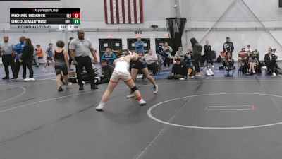 92 lbs Round 4 (6 Team) - Lincoln Martinez, Brawler Elite vs Michael Mendick, Revival