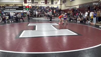 106 lbs Semifinal - Tyler Gerhold, Alburnett vs Anderson Osgood, Solon