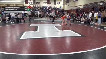 106 lbs Semifinal - Tyler Gerhold, Alburnett vs Anderson Osgood, Solon