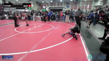 64 lbs Consi Of 8 #2 - CJ Tyler, Black Fox Wrestling Club vs Kyson Barnett, Twin Hills