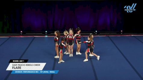 East Pasco Rebels Cheer - Flare [2025 L1 Performance Rec - 10Y (NON) - Small Day 1] 2025 The Quest