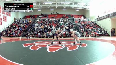 138 lbs Quarterfinal - Dylan DeVincent, Berea-Midpark vs Gavin Long, Barberton