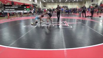 125 lbs Round 1 - Taylyn Humphrey, BTWC vs Randi Magee, Baldwin - Woodville