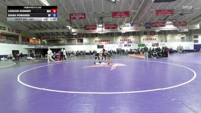 207 lbs Cons. Round 4 - Loghan Sumner, Missouri Baptist University vs Diara Pomares, William Penn
