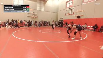 132 lbs Champ. Round 2 - Liam Horn, Medical Lake vs Elian Serra, Connell