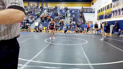 106 lbs Champ. Round 2 - Chelsea Dressler, Nazareth Area Hs vs Lageen Park, Fox Chapel Area Hs