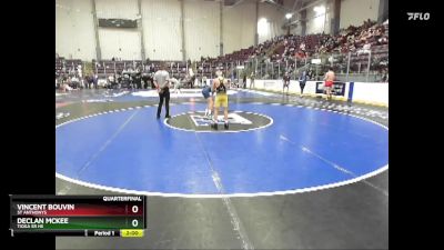 101 lbs Quarterfinal - Declan McKee, Tioga Sr HS vs Vincent Bouvin, St Anthonys