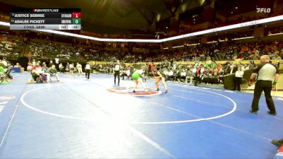 170 Class 1 lbs Cons. Semi - Justice Sebree, St. Charles West vs Adalee Pickett, Smithville