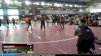90 lbs Round 5 (8 Team) - Noah Brown, Fight Club vs Bryant Rollow, Stronghold - Gold