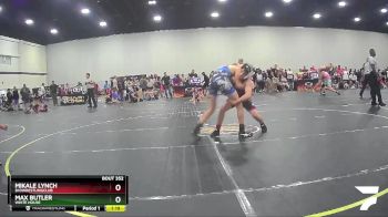 120 lbs Cons. Round 4 - Mikale Lynch, 843WrestlingClub vs Max Butler, White House