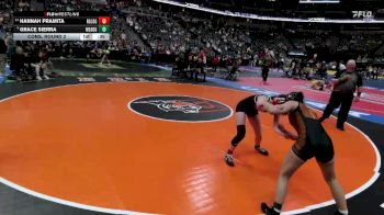 G125-5A Cons. Round 2 - Hannah Pramita, Regis Jesuit Girls vs Grace Sierra, Mead High School Girls