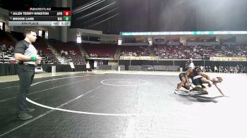 235 lbs 5th Place - Jalen Terry-Winston, Apprentice vs Brodie Lane, Wayne State College
