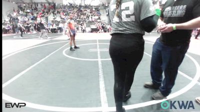 105 lbs Rr Rnd 1 - Elise Lauderdale, Beggs Youth Wrestling Program vs LEGACY DUNN, KIPP TULSA