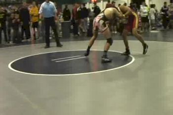 130lbs Josh Bloodworth Peachtree Ridge -GA v. Fernando Alvarez Barron Collier -FL
