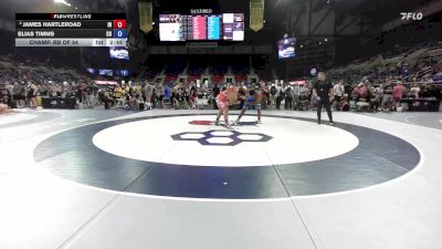 285 lbs Champ. Rd Of 64 - James Hartleroad, IN vs Elias Timms, CO