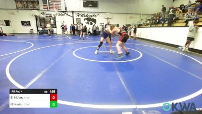 119 lbs Rr Rnd 4 - Blake McVey, Springdale Youth Wrestling Club vs Noah Kinion, Dark Cloud Wrestling Club