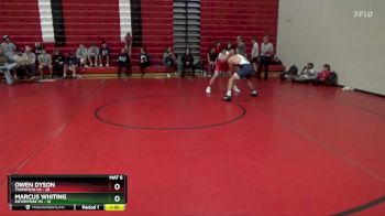 175 lbs Round 3 (16 Team) - Marcus Whiting, Enterprise HS vs Owen Dyson, Thompson HS