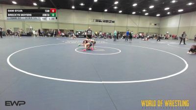 125 lbs Rr Rnd 5 - Dani Sylva, Team Washington K-6 vs Breckyn Moyers, Sisters On The Mat OK Teal