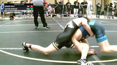 116 lbs Final - Mason Ekle, Mid Valley Wolves Wr Ac vs Jaxten Bowler, Champions WC