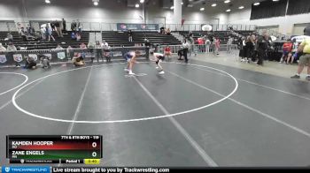 119 lbs Quarterfinal - Zane Engels, MN vs Kamden Hooper, MO