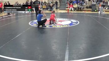 70 lbs Champ. Round 1 - Cameron Rettmann, Hutchinson vs Ibrahim Mirza, Wayzata Youth Wrestling