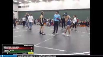 90 lbs Quarterfinal - Drayton Johnson, Eastside Youth Wrestling vs Danny Ross, Team Tiger