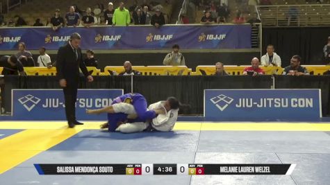 Melanie Lauren Welzel vs Salissa Mendonça Souto 2026 Pan Jiu Jitsu IBJJF Championship