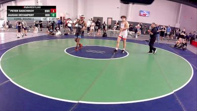 165 lbs Cons. Round 5 - Peter Sadchikov, Bad Karma Wrestling Club vs Jaijuan Deyampert, Ohio Greco Boys & Girls