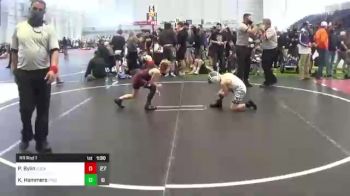 60 lbs Rr Rnd 1 - Paxton Bylin, Socal Grappling Club vs Karter Hammers, Pride WC
